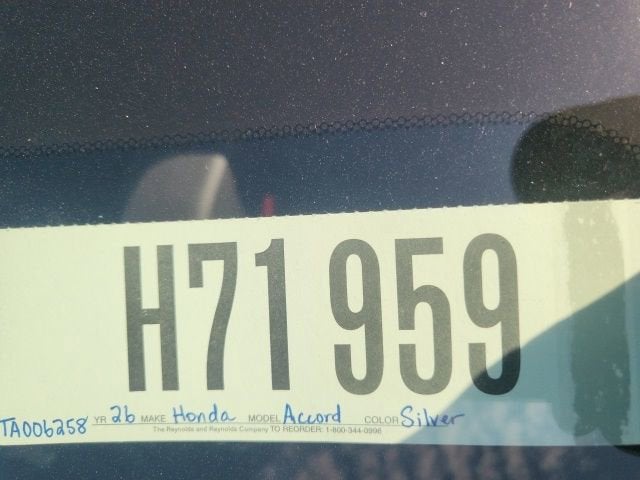 2026 Honda Accord Hybrid Sport