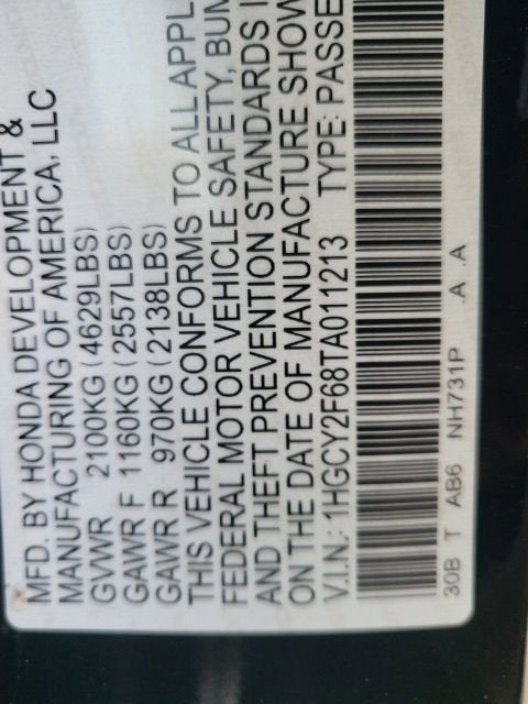 2026 Honda Accord Hybrid EX-L