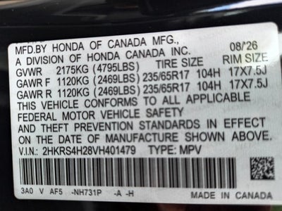 2027 Honda CR-V LX