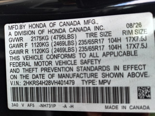 2027 Honda CR-V LX