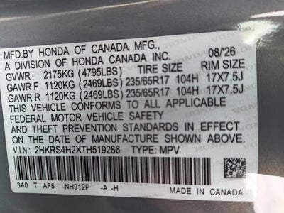 2026 Honda CR-V LX