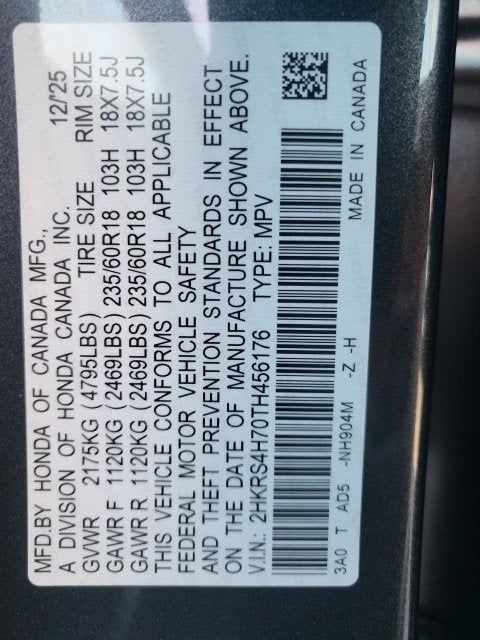 2026 Honda CR-V EX-L