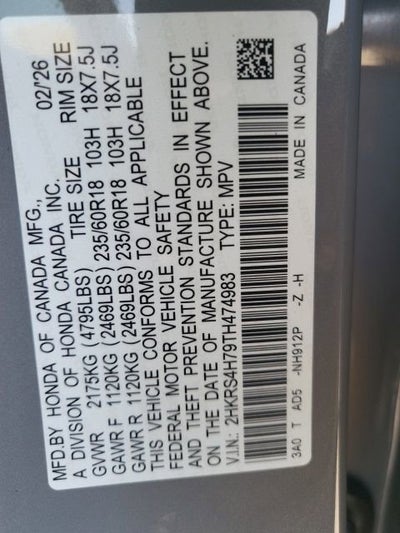 2026 Honda CR-V EX-L