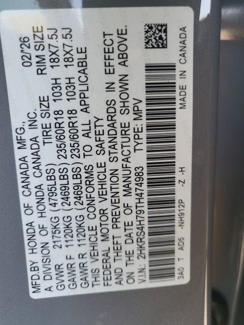 2026 Honda CR-V EX-L