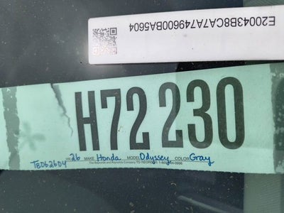 2026 Honda Odyssey Touring