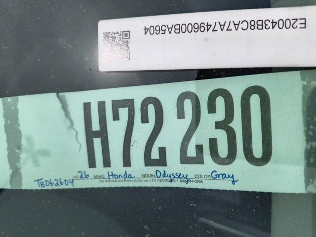 2026 Honda Odyssey Touring