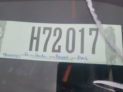 2026 Honda Passport TrailSport