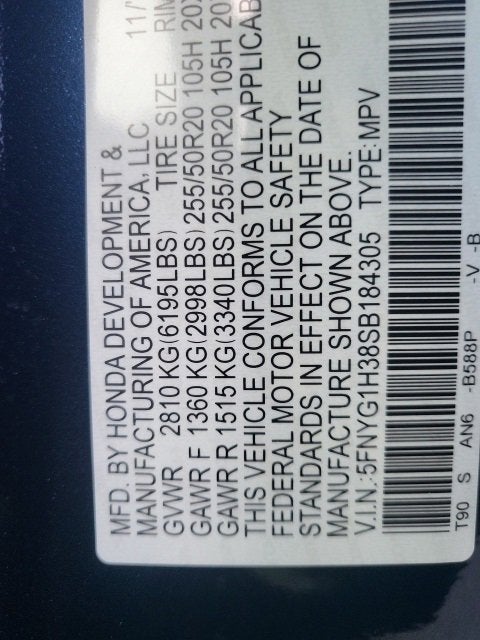 2025 Honda Pilot Sport