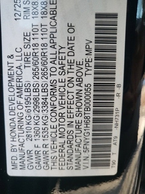 2026 Honda Pilot TrailSport