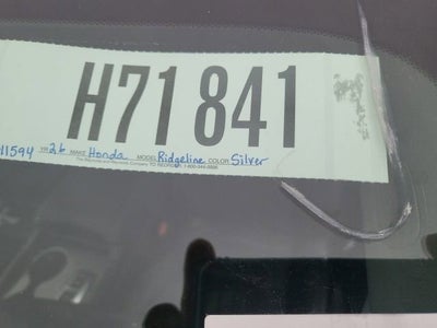 2026 Honda Ridgeline RTL