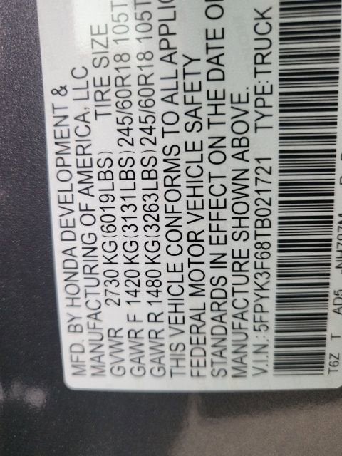 2026 Honda Ridgeline TrailSport