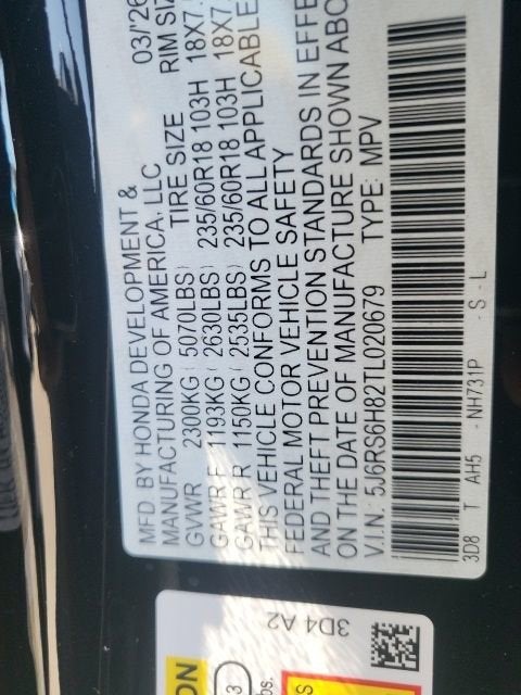 2026 Honda CR-V Hybrid Sport-L