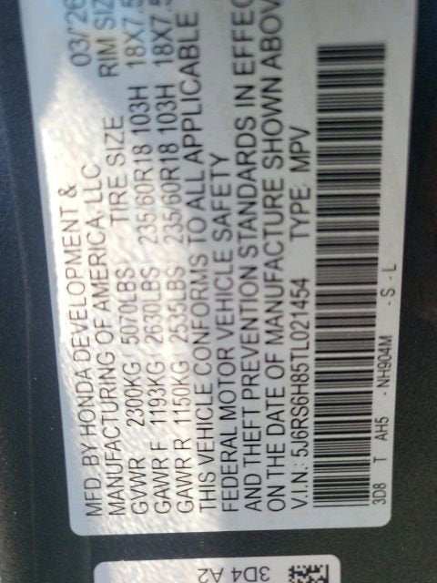 2026 Honda CR-V Hybrid Sport-L