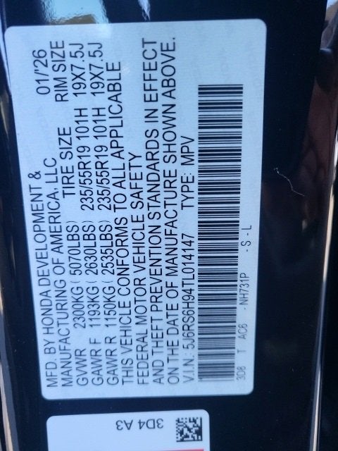 2026 Honda CR-V Hybrid Sport Touring