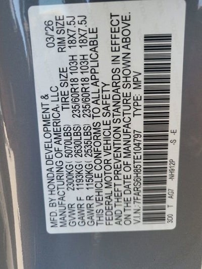 2026 Honda CR-V Hybrid Sport-L