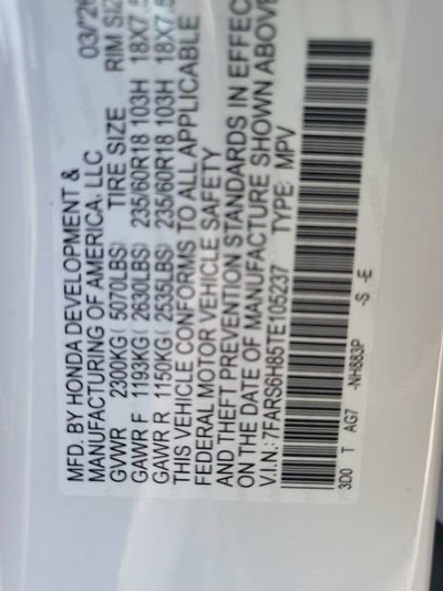 2026 Honda CR-V Hybrid Sport-L