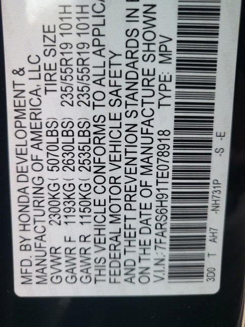 2026 Honda CR-V Hybrid Sport Touring