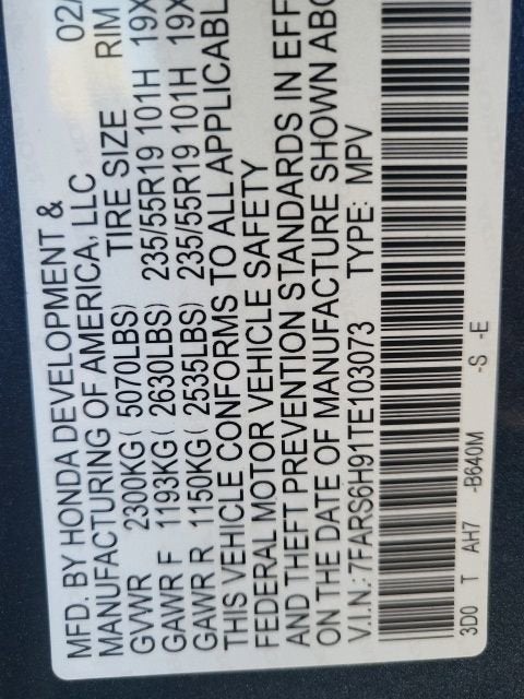 2026 Honda CR-V Hybrid Sport Touring