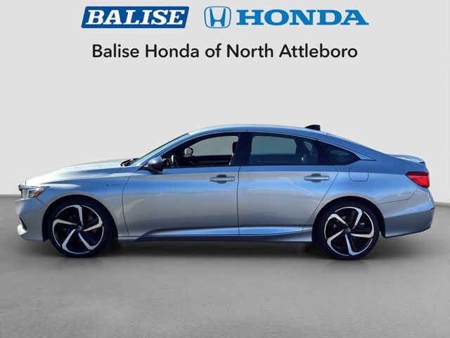 Used 2022 Honda Accord Hybrid Sport with VIN 1HGCV3F2XNA045460 for sale in North Attleborough, MA