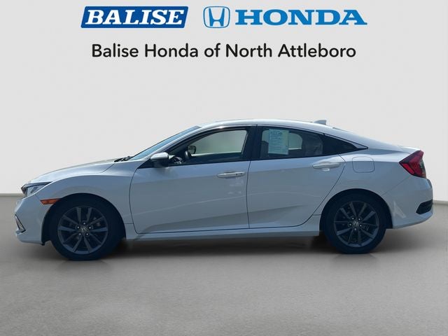 Used 2021 Honda Civic EX with VIN 2HGFC1F36MH702528 for sale in North Attleborough, MA