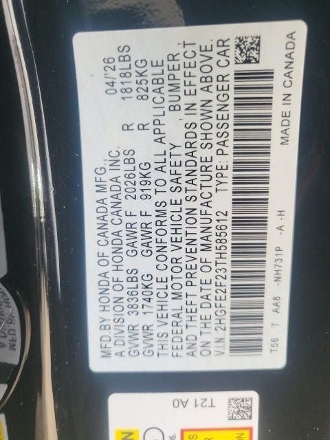 2026 Honda Civic Sedan LX