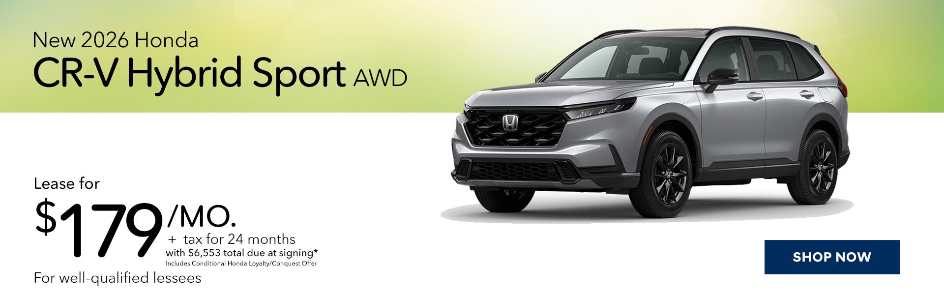 New 2026 Honda CR-V Hybrid Sport AWD